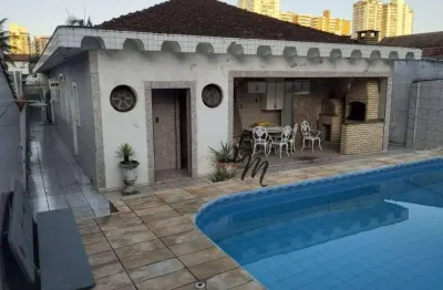 Casa com 4 dormitórios à venda, 280 m² por r$ 2.100.000,00 - canto do forte - praia grande/sp