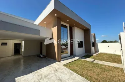 Casa nova à venda com ótima localização no jardim tocantins, toledo - pr