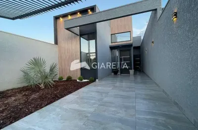 Casa de alto padrão à venda em ótima localização, vila becker, toledo-pr
