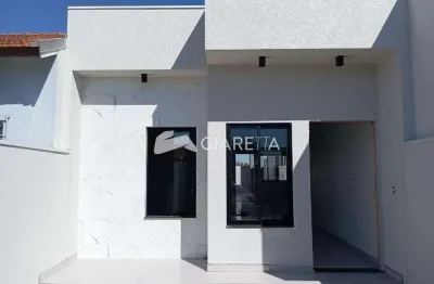 Casa nova à venda em excelente localização, jardim coopagro, toledo - pr