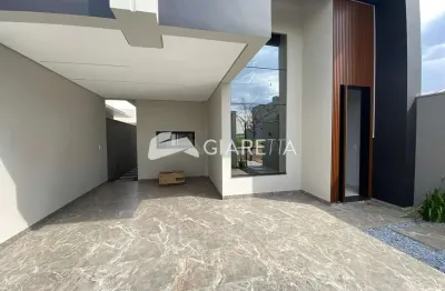 Casa nova de alto padrão à venda no jardim tocantins, toledo - pr