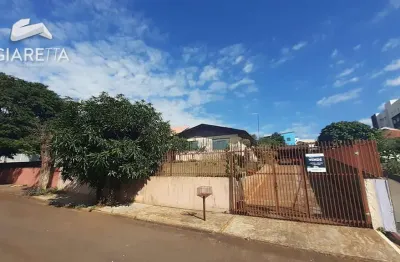 Terreno com casa mista à venda no centro da cidade de toledo - pr