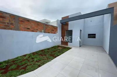 Casa com 02 dormitórios à venda, jardim pinheirinho, toledo - pr