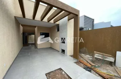 Casa com 02 dormitórios à venda, jardim coopagro, toledo - pr