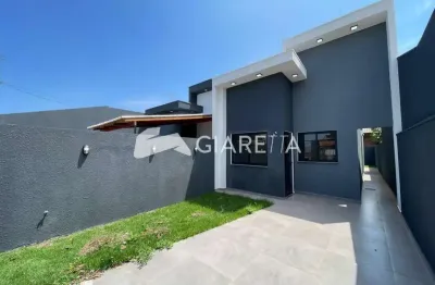 Casa com 02 dormitórios à venda, jardim coopagro, toledo - pr