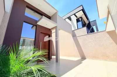 Casa nova à venda em excelente localização no jardim gisela, toledo - pr