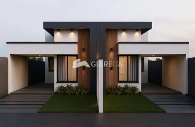 Casa com 03 dormitórios à venda, jardim pinheirinho, toledo - pr