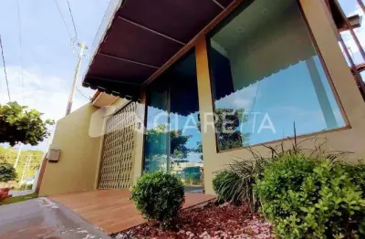 Casa semi mobiliada com sala comercial para venda, jardim coopagro, toledo - pr
