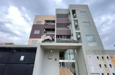 Apartamento para locação no edifício montreal, centro, toledo - pr