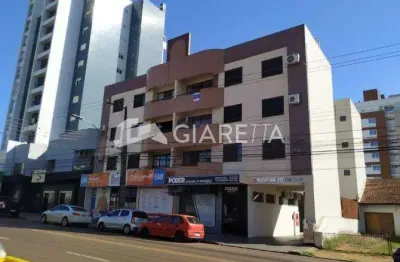 Apartamento amplo para locação no edifício gaivotas, centro, toledo - pr