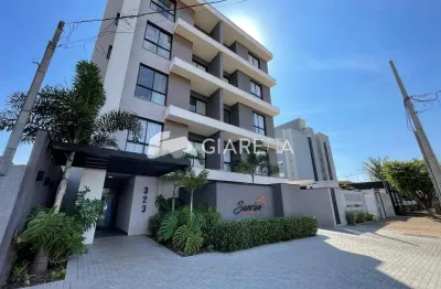 Apartamento semi mobiliado para locação, vila industrial, toledo - pr