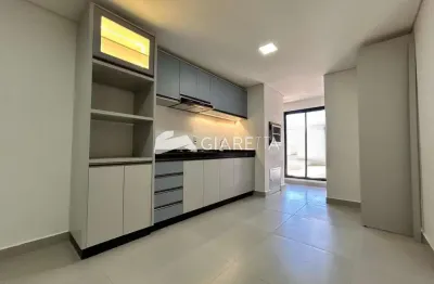 Apartamento para locação no edifício woodville, jardim tocantins, toledo - pr