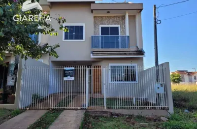 Sobrado amplo para locação em excelente localização, vila becker, toledo-pr