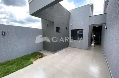 Casa nova em ótima localização para locação, jardim são francisco, toledo-pr