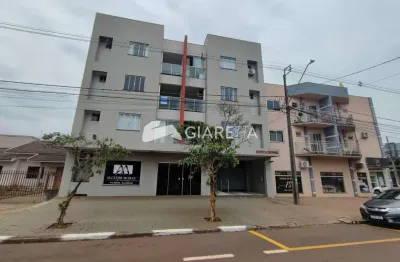Apartamento amplo para locação no edifício san mar, jardim coopagro, toledo-pr