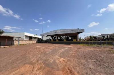 Barracão amplo para locação em ótima localização, jardim gisela, toledo - pr