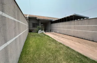 Casa com boa sobra de terreno para locação no jardim concórdia, toledo-pr