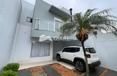 Sobrado semi mobiliado para locação, jardim pancera, toledo - pr