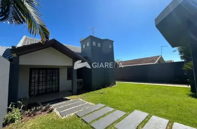 Casa ampla para locação em ótima localização, vila industrial, toledo - pr