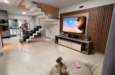 Casa sobrado novo à venda de porteira fechada na vila gonçalves - são bernardo do campo sp
