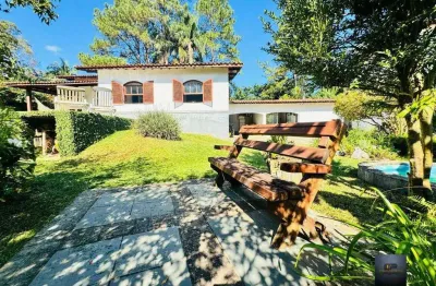Casa 04 dormitórios, piscina, quintal com pomar a venda - condomínio chácaras da represinha - cotia/sp