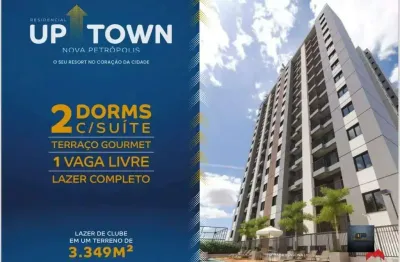 Apartamento à venda, 2 quartos, 1 suíte, 1 vaga, nova petrópolis - são bernardo do campo/sp