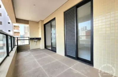 Apartamento com lazer no bairro do José Menino, quadra da praia, 02 quartos.