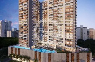 Apartamento à venda, 2 quartos, 1 suíte, 1 vaga, encruzilhada - santos/sp