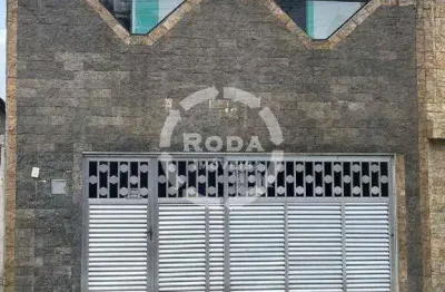 Sobrado maravilhoso de 3 dormitórios amplo e completo no bairro do catiapoã, em são vicente!