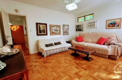 Apartamento á venda | 2 dormitórios | 85 m² | 1 vaga | gonzaga/santos-sp