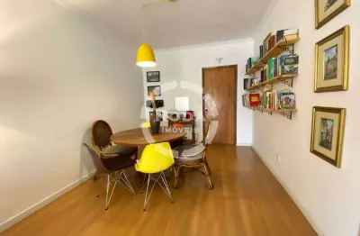 Apartamento à venda, 2 quartos, 1 vaga, com elevador embaré - santos/sp