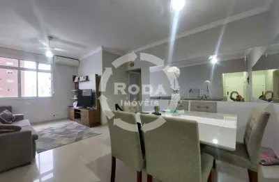 Apartamento 2 dormitórios dependência completa a venda no boqueirão - santos