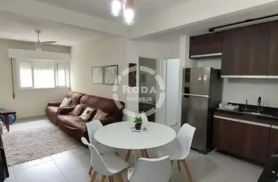 Apartamento à venda, 1 quarto, 1 vaga, aparecida - santos/sp
