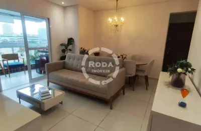Apartamento a venda | 2 dormitórios | 77 m² | 1 vaga de garagem / santos-sp