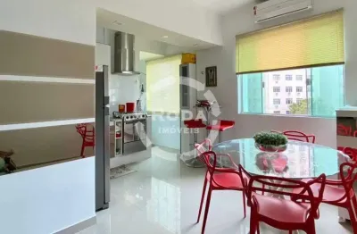 Apartamento frente mar à venda de 1 dormitório no bairro josé menino em santos