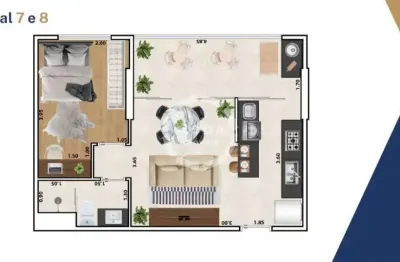 Apartamento com 1 quarto à venda na Avenida Conselheiro Rodrigues Alves, --, Macuco, Santos