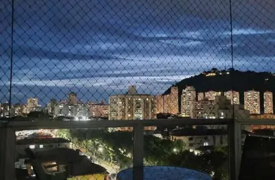 Cobertura duplex com 215,41 m² à venda, 3 dormitórios, 1 suite, 2 vagas, no bairro vila belmiro em santos!