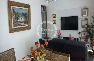 Apartamento à venda, 3 quartos, 1 vaga, aparecida - santos/sp