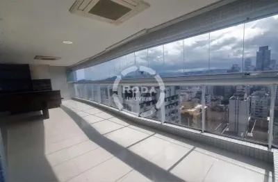 Apartamento de alto padrão com vista mar a venda em santos, localizado no bairro da aparecida!