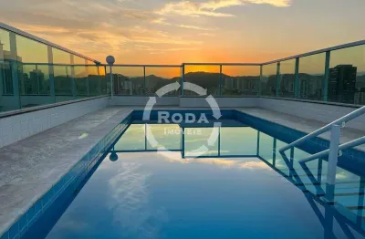 Apartamento à venda, 2 quartos, 1 suíte, 1 vaga, macuco - santos/sp