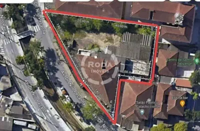 Terreno de esquina 1.600 m² à venda no marapé, santos: ideal para investimento residencial ou comercial