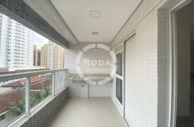 Descubra a elegância à beira-mar 1 suíte, varanda gourmet e lazer no terraço no boqueirão, santos