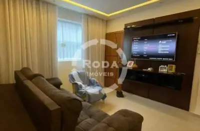 Apartamento reformado de 2 dormitórios à venda na aparecida, santos – 1º andar, vaga e excelente localização