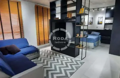 Apartamento estilo loft com conceito aberto à venda – embaré, santos/sp | maxhaus castro alves