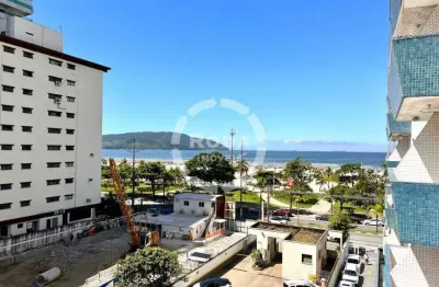 Apartamento 2 dormitórios de frente para praia - gonzaga - santos/sp