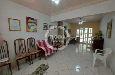 Casa tipo sobrado à venda, 3 quartos, 3 vagas, pompéia - santos/sp