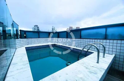 Cobertura para aluguel, 4 quartos, 2 suítes, 2 vagas, ponta da praia - santos/sp