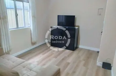 Apartamento reformado de 58 m² no boqueirão – 2 dormitórios, sacada e permuta por imóvel de 1 dormitório
