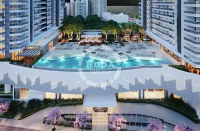 Apartamento à venda, 3 quartos, 3 suítes, 3 vagas, aparecida - santos/sp