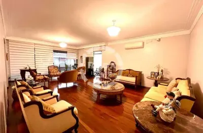 Apartamento alto padrão à venda – 280 m² | 4 dormitórios (3 suítes) | 3 vagas | 1 por andar – vila rica, santos/sp